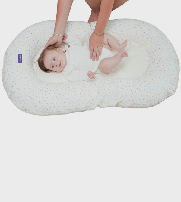 Clevamama  Baby Bedding Sets & Pillows - White Baby Bedding Sets & Pillows