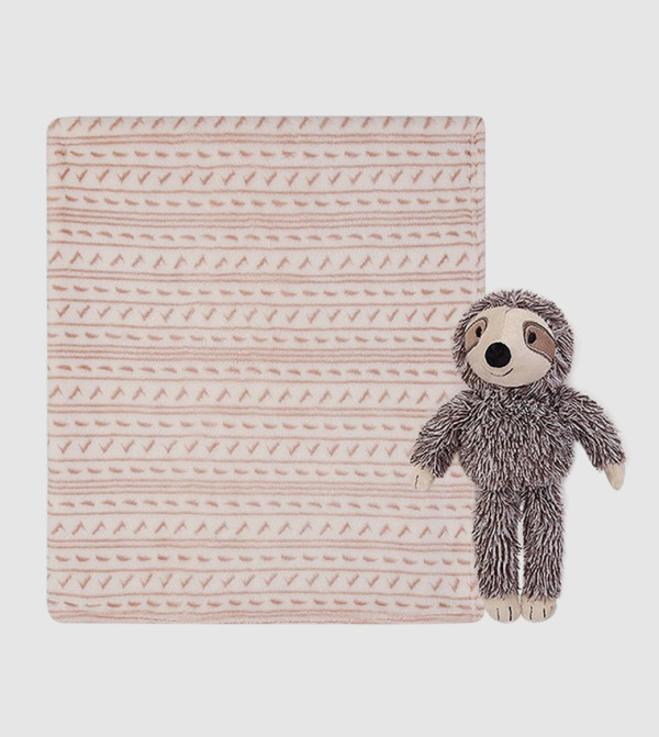 Hudson Baby Hudson Baby - Peach Blankets, Quilts & Wraps
