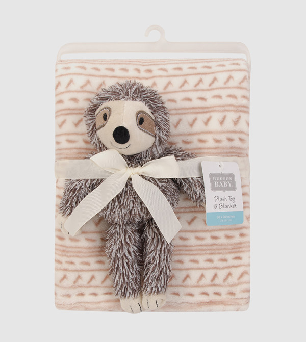 Hudson Baby Hudson Baby - Peach Blankets, Quilts & Wraps