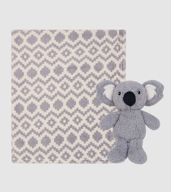 Hudson Baby Hudson Baby - Grey Blankets, Quilts & Wraps