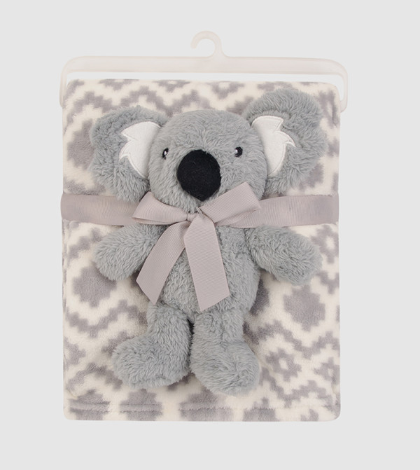 Hudson Baby Hudson Baby - Grey Blankets, Quilts & Wraps