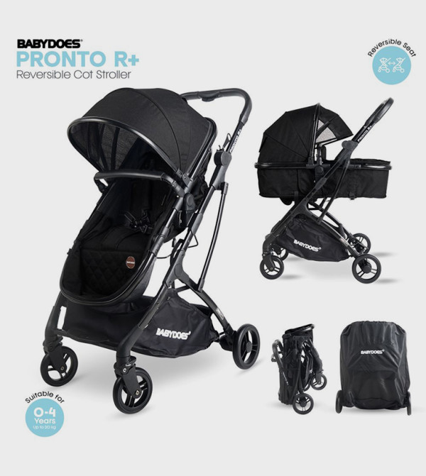 BABYDOES BABYDOES - Dark Grey Strollers & Travel Systems