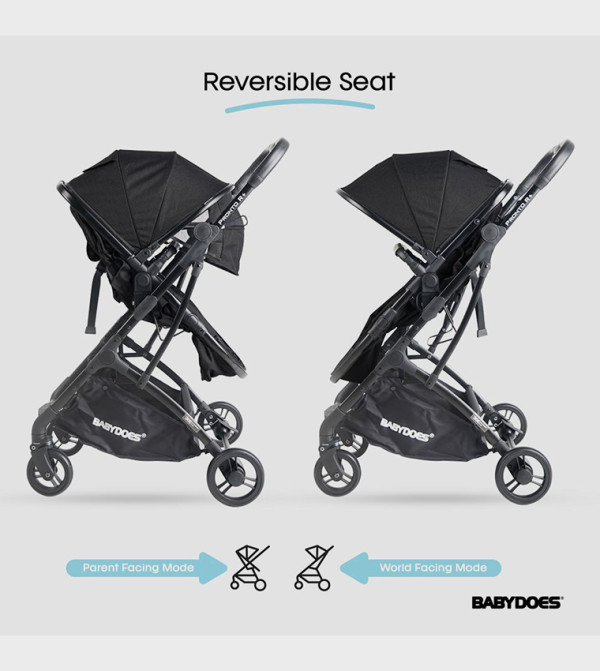BABYDOES BABYDOES - Dark Grey Strollers & Travel Systems