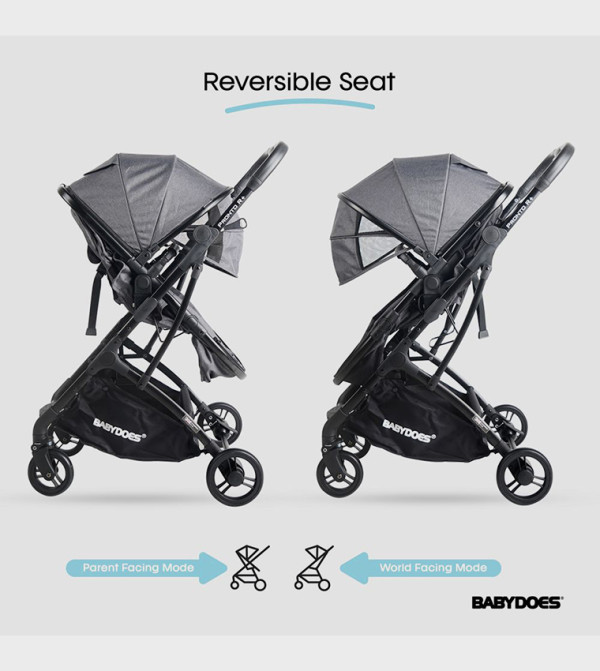BABYDOES BABYDOES - Grey Strollers & Travel Systems
