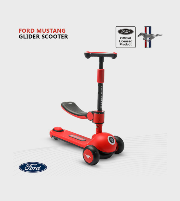 Ford Mustang  Ride-ons & Scooters - Red Ride-ons & Scooters