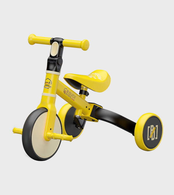 B.Duck Toys - Yellow Bikes & Scooters