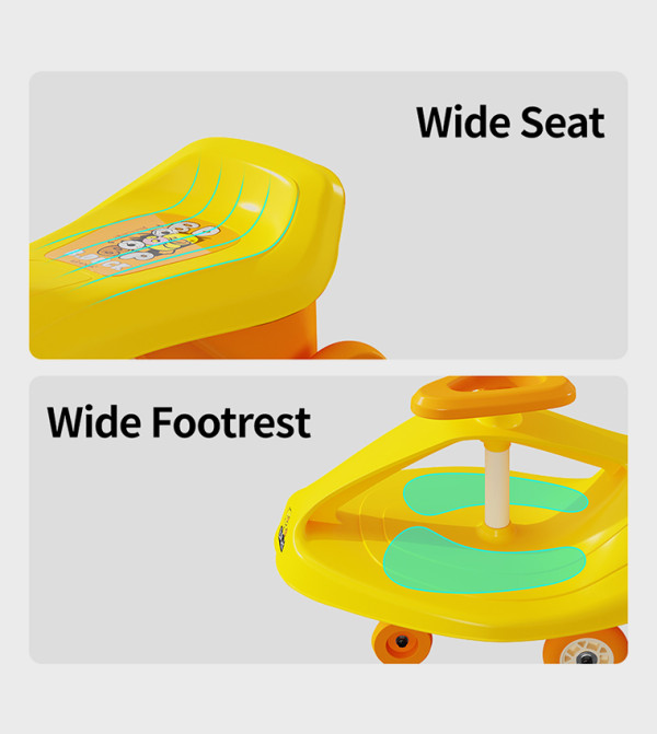 B.Duck Toys - Yellow Bikes & Scooters