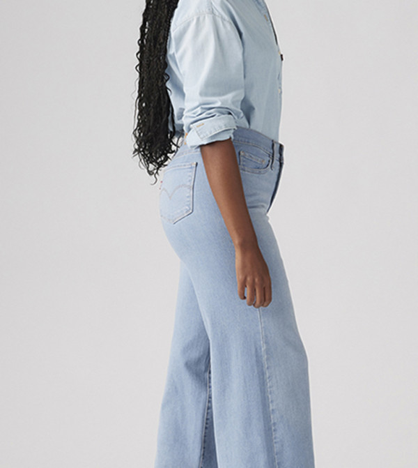 Levi's  Clothing - Blue Wide Leg Jeans