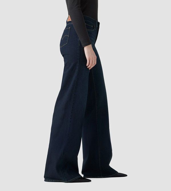 ليفايز ليفايز - أزرق Wide Leg Jeans