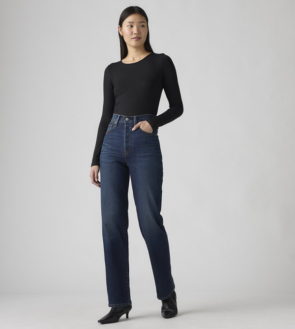 Levi's  Straight Jeans - Blue Straight Jeans