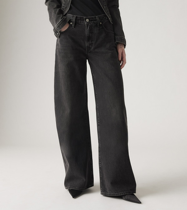ليفايز  ساق واسعة - أسود Wide Leg Jeans