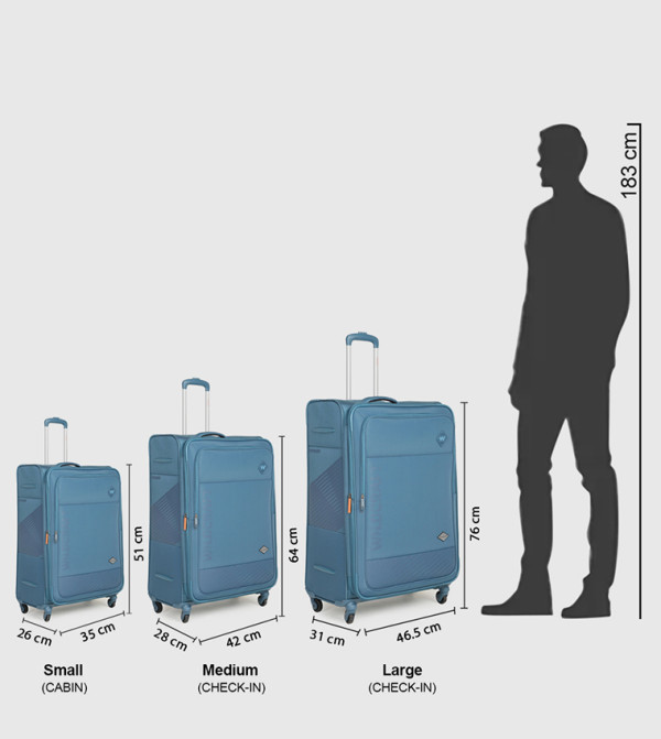 وايلدكرافت وايلدكرافت - أزرق Trolley Bags & Luggage