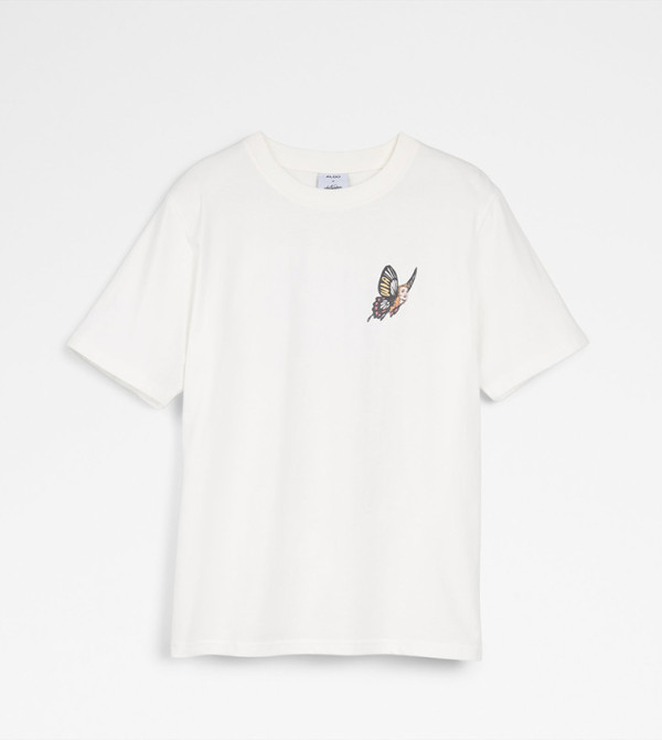 Aldo Accessories  T-Shirts - White Short Sleeve T-Shirts