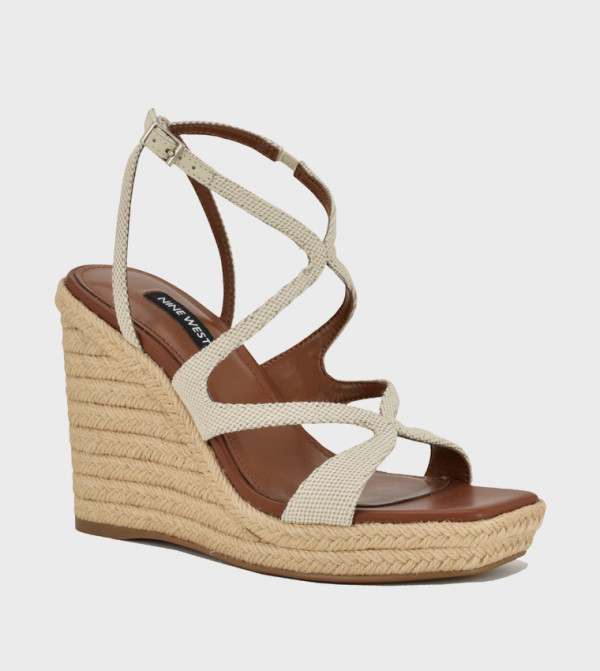 Nine West  Wedges - Ivory Wedges