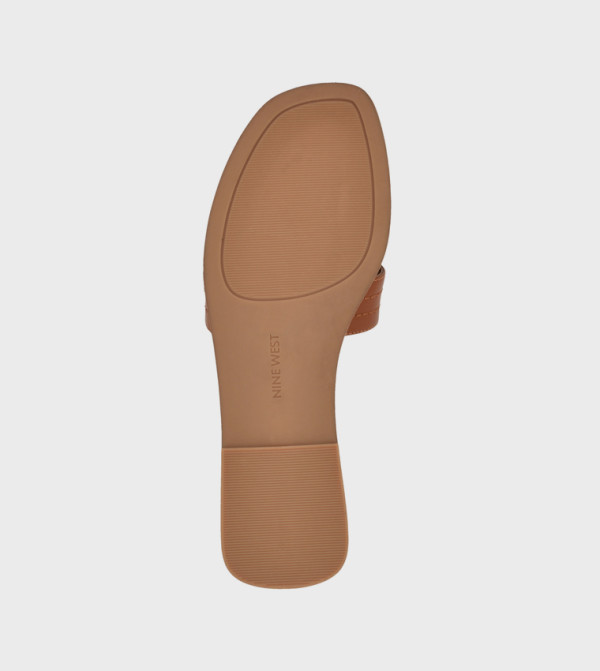 Nine West Nine West - Brown Flat Sandals