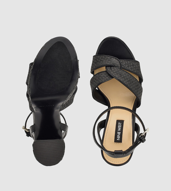 Nine West  Espadrilles - Black Heeled Sandals