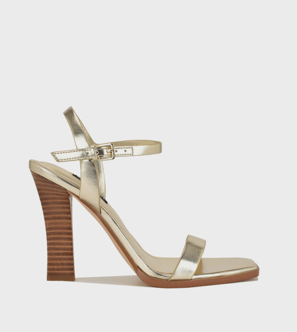 Nine West Shoes - Gold Heels