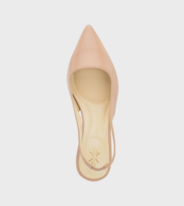 Nine West  - Nude Kitten Heels