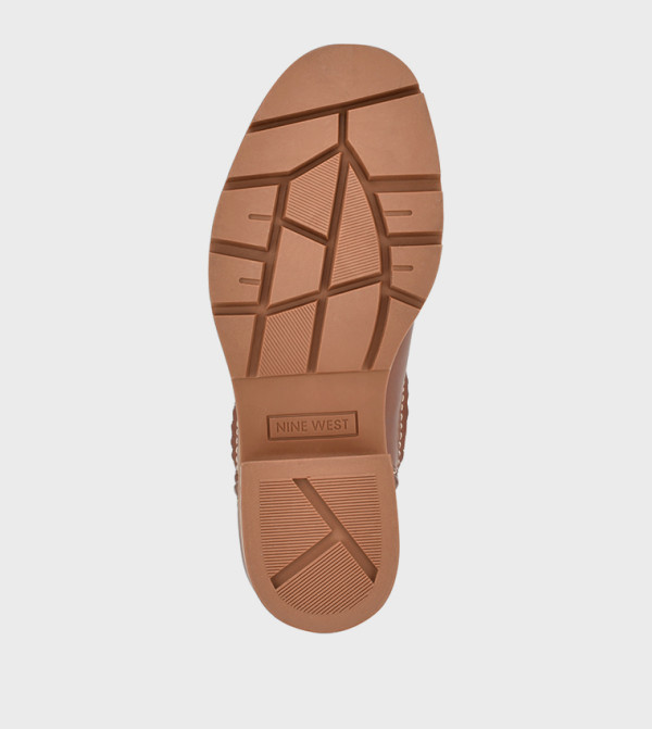ناين وست  بوت لمنتصف الساق - حنطي Calf Boots