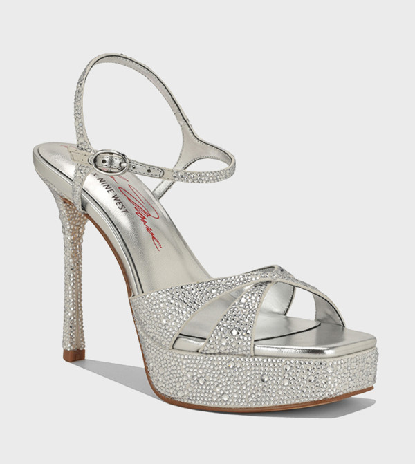 Nine West  Heels - Silver Heels