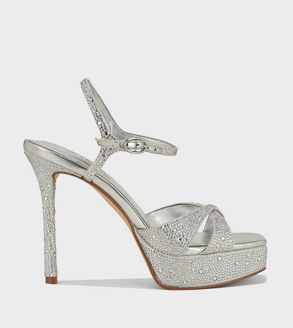 Nine West  Heels - Silver Heels