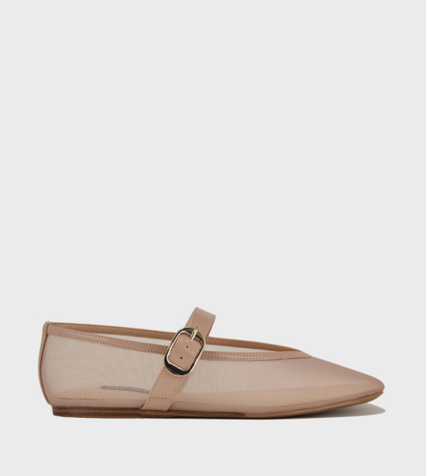 Nine West  Mary Janes - Beige Mary Janes