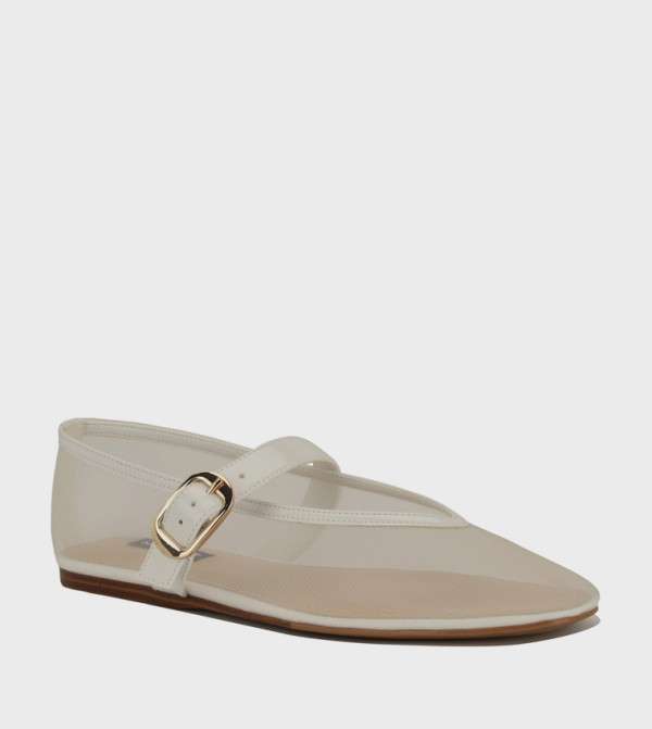 Nine West  Mary Janes - White Mary Janes