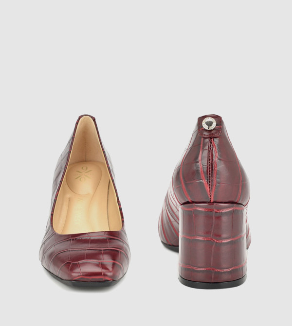 Nine West  Pumps - Maroon Pumps