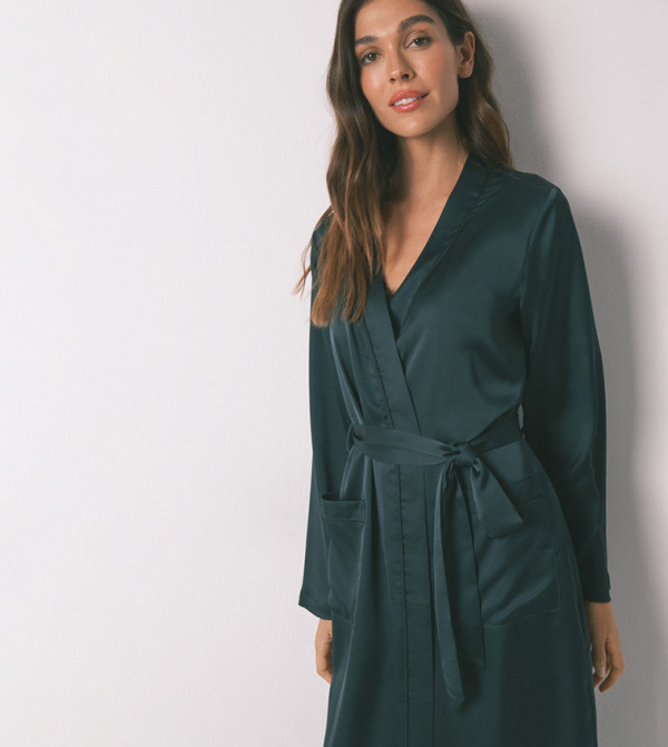 Women’secret Women’secret - Green Night Robes & Kimonos