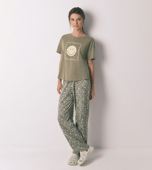 Women’secret  Pyjama Set - Green Pyjama Set