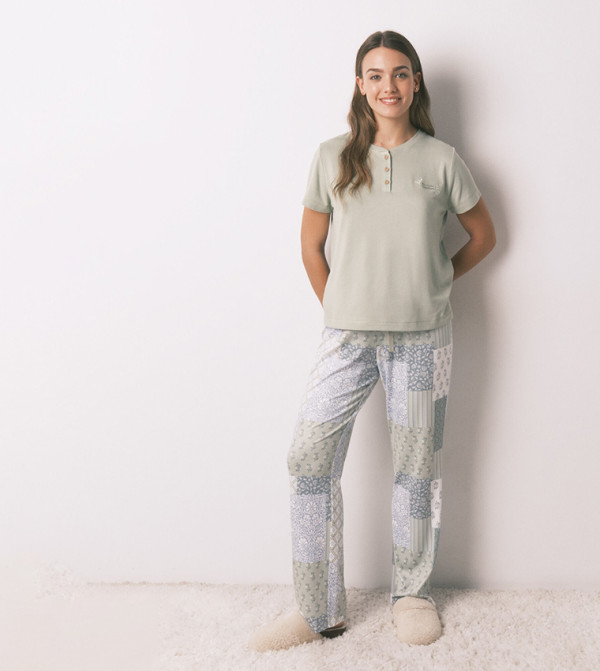 Women’secret Women’secret - Green Pyjama Set