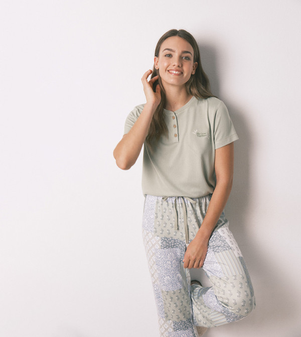 Women’secret Women’secret - Green Pyjama Set