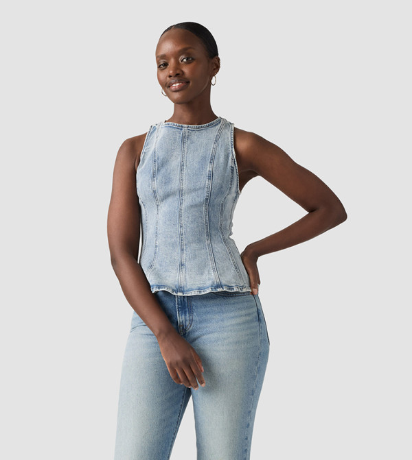 Levi's Levi's - Blue Sleeveless Tops