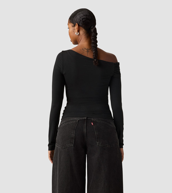 ليفايز  the-high-neck-shift - أسود Casual Tops