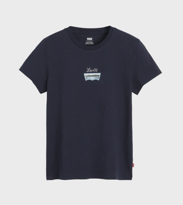 Levi's  T-Shirts - Navy Short Sleeve T-Shirts