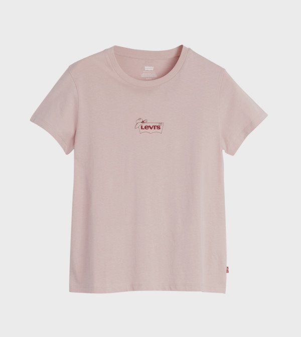 Levi's  Clothing - Pink Short Sleeve T-Shirts