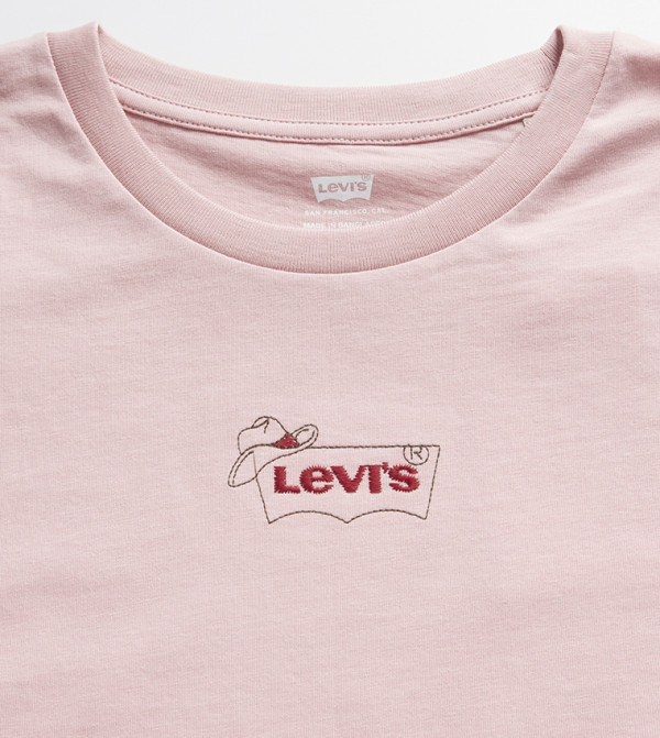 Levi's  Clothing - Pink Short Sleeve T-Shirts