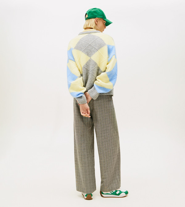تومي هيلفيغر  سترات بياقة سلحفاة - رمادي Turtle neck Sweaters