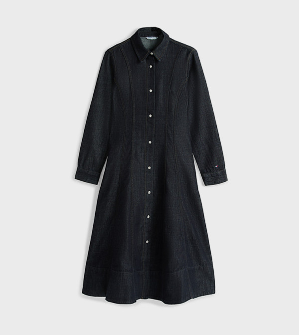 تومي هيلفيغر  devil-wears-prada-miranda - كحلي Midi Dresses