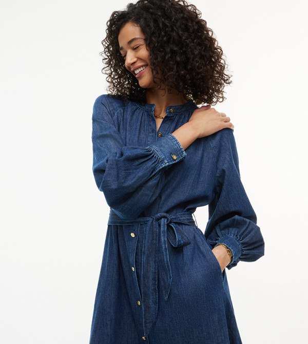 Tommy Hilfiger Tommy Hilfiger - Blue Shirt & T-Shirt Dresses