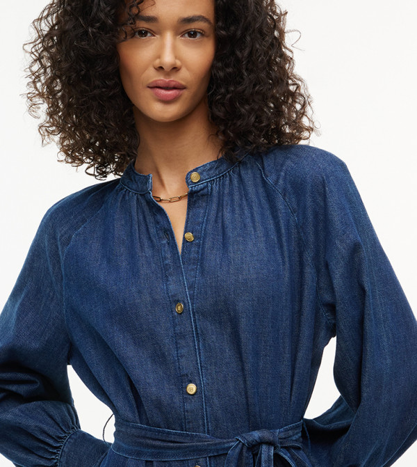 Tommy Hilfiger Tommy Hilfiger - Blue Shirt & T-Shirt Dresses