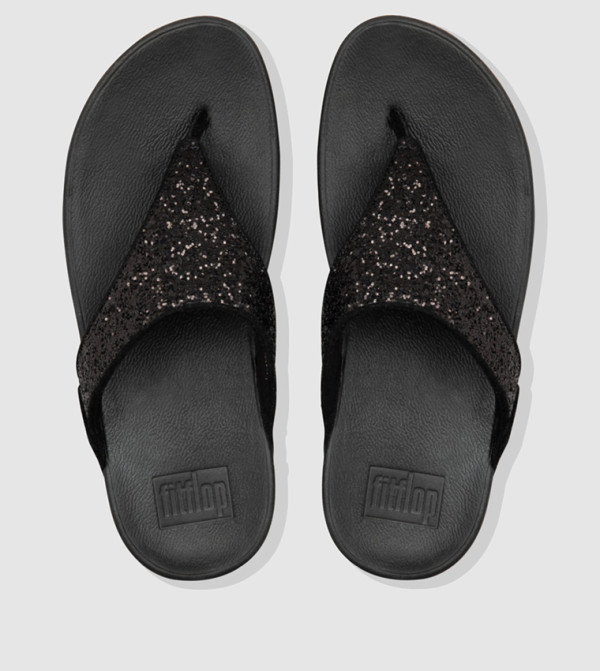 FitFlop  Shoes - Black Wedge Sandals