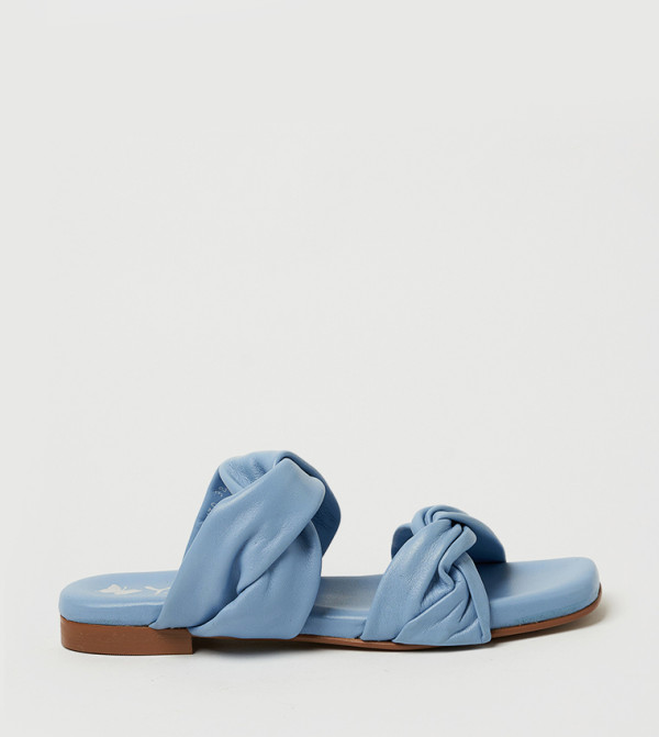 Y.SO Y.SO - Blue Flat Sandals