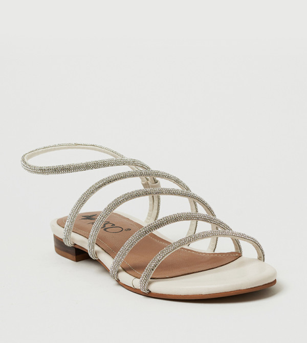 Y.SO Y.SO - Silver Flat Sandals