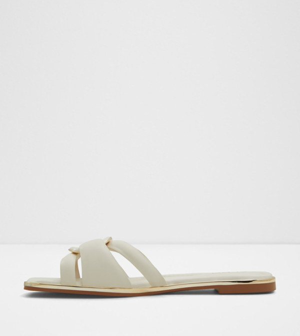 Aldo  Shoes - White Flat Sandals