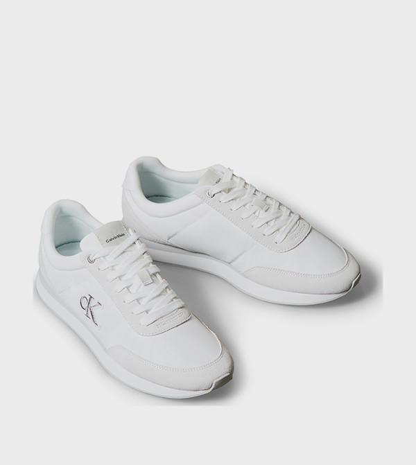 كالفن كلاين جينز كالفن كلاين جينز - أبيض أحذية برقبة منخفضة