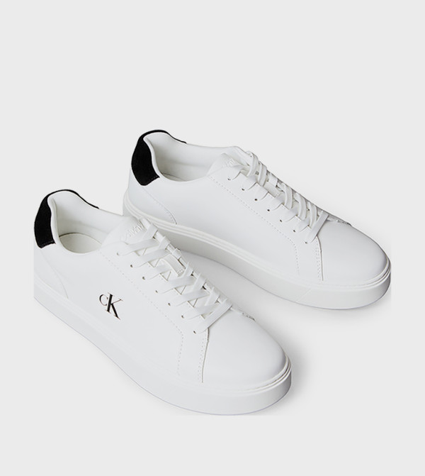 كالفن كلاين جينز كالفن كلاين جينز - أبيض أحذية برقبة منخفضة