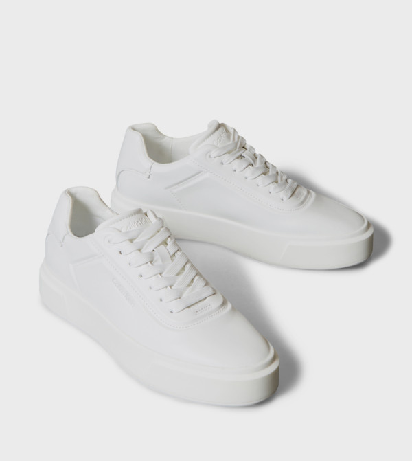 Calvin Klein - White Low Top