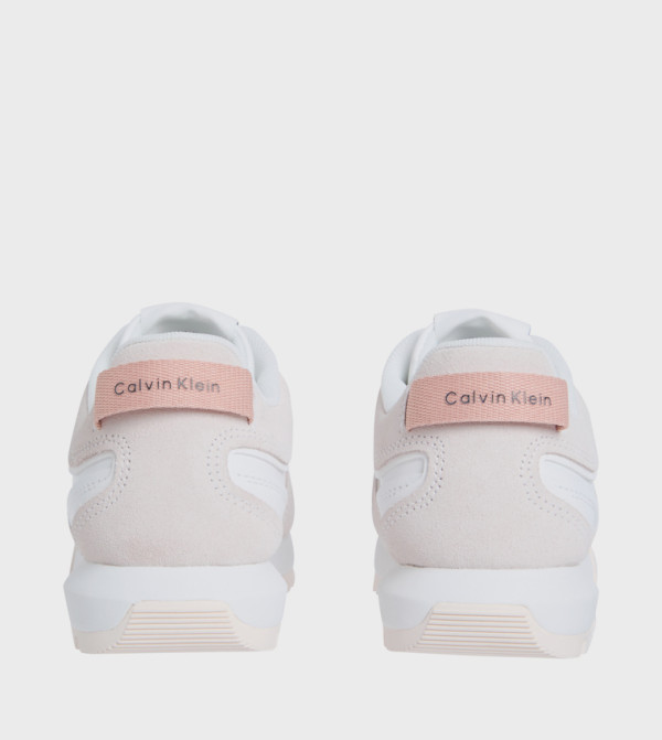 Calvin Klein  Shoes - White Low Top