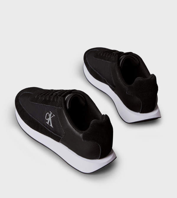 كالفين كلاين كالفين كلاين - أسود أحذية برقبة منخفضة 